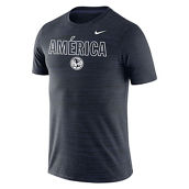 Nike Men's Navy Club America Lockup Velocity Legend Performance T-Shirt