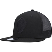 New Era Men's Black Colorado Rapids Logo Classic 9FIFTY Trucker Snapback Hat