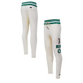 Pro Standard Men's Cream Boston Celtics Retro Classic Fleece Sweatpants