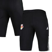 adidas Men's Black New York Red Bulls 2023 On-Field Training AEROREADY Half Pants