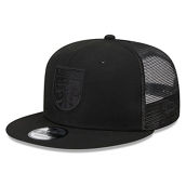 New Era Men's Black Austin FC Logo Classic 9FIFTY Trucker Snapback Hat