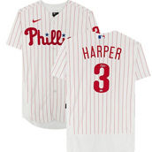 Fanatics Authentic Bryce Harper White Philadelphia Phillies Autographed Authentic Jersey