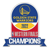 WinCraft Golden State Warriors 2022 Western Conference s Pin