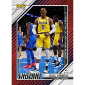 Panini America Russell Westbrook Los Angeles Lakers Fanatics Exclusive Parallel Panini Instant 1st Triple-Double as a Laker Single Trading Card - Limited Edition of 99