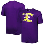 Profile Men's Purple Los Angeles Lakers Big & Tall Heart & Soul T-Shirt