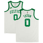 Fanatics Authentic Jayson Tatum White Boston Celtics Autographed Year 0 Swingman Jersey