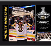 Fanatics Authentic Patrice Bergeron Boston Bruins 2011 Stanley Cup s 10.5'' x 13'' Sublimated Plaque