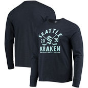 '47 Men's Heathered Deep Sea Blue Seattle Kraken Club Long Sleeve T-Shirt
