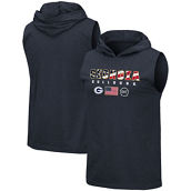 Colosseum Men's Navy Georgia Bulldogs OHT Military Appreciation Americana Hoodie Sleeveless T-Shirt