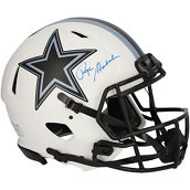 Fanatics Authentic Roger Staubach Dallas Cowboys Autographed Riddell Lunar Eclipse Alternate Speed Authentic Helmet