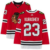 Fanatics Authentic Philipp Kurashev Chicago Blackhawks Autographed Authentic Jersey