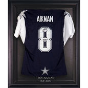 Fanatics Authentic Troy Aikman Dallas Cowboys Black Framed Hall of Fame Jersey Display Case