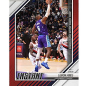 Panini America LeBron James Los Angeles Lakers Fanatics Exclusive Parallel Panini Instant James Scores a Season-High 43 Points Single Trading Card - Limited Edition of 99