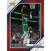 Panini America Jaylen Brown Boston Celtics Fanatics Exclusive Parallel Panini Instant Brown Scores a Career-Best 50 Points Single Trading Card - Limited Edition of 99