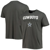 '47 Men's Charcoal Dallas Cowboys Dark Ops Super Rival T-Shirt