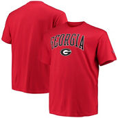 Champion Men's Red Georgia Bulldogs Big & Tall Arch Over Wordmark T-Shirt
