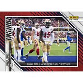Panini America Deebo Samuel San Francisco 49ers Fanatics Exclusive Parallel Panini Instant NFL Week 18 Samuel Does it All as 49ers Clinch Playoff Spot Single Trading Card - Limited Edition of 99