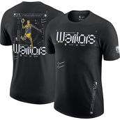 Nike Men's Black Golden State Warriors Courtside Air Traffic Control Max90 T-Shirt