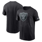 Nike Men's Black Las Vegas Raiders RFLCTV T-Shirt