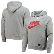 Nike Men's Gray Liverpool Heritage YNWA Raglan Pullover Hoodie