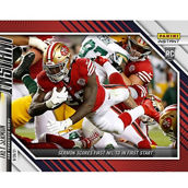 Panini America Trey Sermon San Francisco 49ers Fanatics Exclusive Parallel Panini Instant NFL Week 3 1st Rushing down Single Rookie Trading Card - Limited Edition of 99