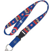 WinCraft Detroit Pistons Black Panther 2 Reversible Lanyard with Detachable Buckle