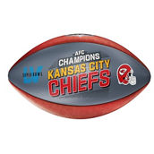 Fanatics Authentic Kansas City Chiefs 2020 AFC s Unsigned Fanatics Exclusive Wilson Pro Football