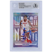 Panini America Jalen Green Houston Rockets Autographed 2021-22 Panini Hoops We Got Next #2 Beckett Fanatics Witnessed Authenticated Rookie Card