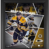 Fanatics Authentic Brad Marchand Boston Bruins Framed 15'' x 17'' Impact Player Collage with a Piece of Game-Used Puck - Limited Edition of 500