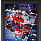 Fanatics Authentic Aaron Ekblad Florida Panthers Framed 15'' x 17'' Impact Player Collage with a Piece of Game-Used Puck - Limited Edition of 500