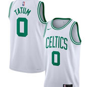 Nike Unisex Jayson Tatum White Boston Celtics 2022/23 Swingman Jersey - Association Edition