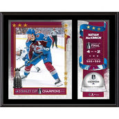 Fanatics Authentic Nathan MacKinnon Colorado Avalanche 2022 Stanley Cup s 12'' x 15'' Sublimated Plaque with Game-Used Ice from the 2022 Stanley Cup Final - Limited Edition of 500
