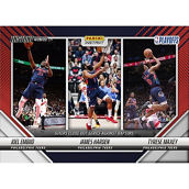 Panini America James Harden Joel Embiid & Tyrese Maxey Philadelphia 76ers Fanatics Exclusive Parallel Panini Instant Sixers Close Out Series Against Raptors Single Trading Card - Limited Edition of 99