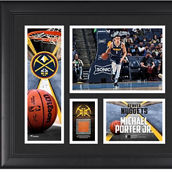 Fanatics Authentic Michael Porter Jr. Denver Nuggets 15'' x 17'' Collage with a Piece of Team-Used Ball