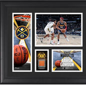 Fanatics Authentic Aaron Gordon Denver Nuggets 15'' x 17'' Collage with a Piece of Team-Used Ball