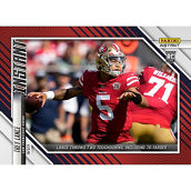 Panini America Trey Lance San Francisco 49ers Fanatics Exclusive Parallel Panini Instant NFL Week 4 Two downs Single Rookie Trading Card - Limited Edition of 99
