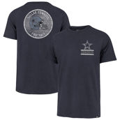 '47 Men's Navy Dallas Cowboys Open Field Franklin T-Shirt