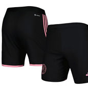 adidas Men's Black Inter Miami CF 2023 Away AEROREADY Authentic Shorts