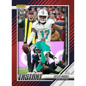 Panini America Jaylen Waddle Miami Dolphins Fanatics Exclusive Parallel Panini Instant NFL Week 6 Two downs Single Rookie rading Card - Limited Edition of 99