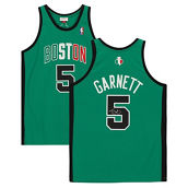 Fanatics Authentic Kevin Garnett Boston Celtics Autographed Green Authentic Jersey
