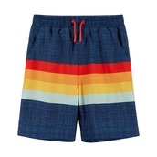 Andy & Evan Boys Stretch Lined Boardshort