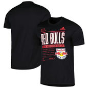 adidas Men's Black New York Red Bulls Club DNA Performance T-Shirt