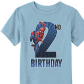 Mad Engine Marvel Unisex Spiderman 2nd Bday T-Shirt