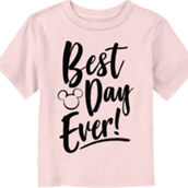 Mad Engine Mad Engine Toddler Mickey & Friends Best Day Shirt