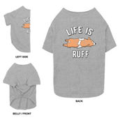 Pets V-Line Life Is Ruff Shirt