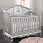 Baby Cache Adelina 4-in-1 Convertible Crib Metallic Gray