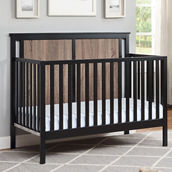 Suite Bebe Connelly 4-in-1 Convertible Crib Black/Vintage Walnut