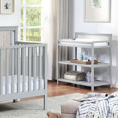 Suite Bebe Connelly 4-in-1 Convertible Crib Gray/Rockport Gray