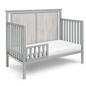 Suite Bebe Connelly Toddler Guard Rail with Stabilizer Bar Gray