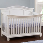 Baby Cache Glendale 4-in-1 Convertible Crib Pure White